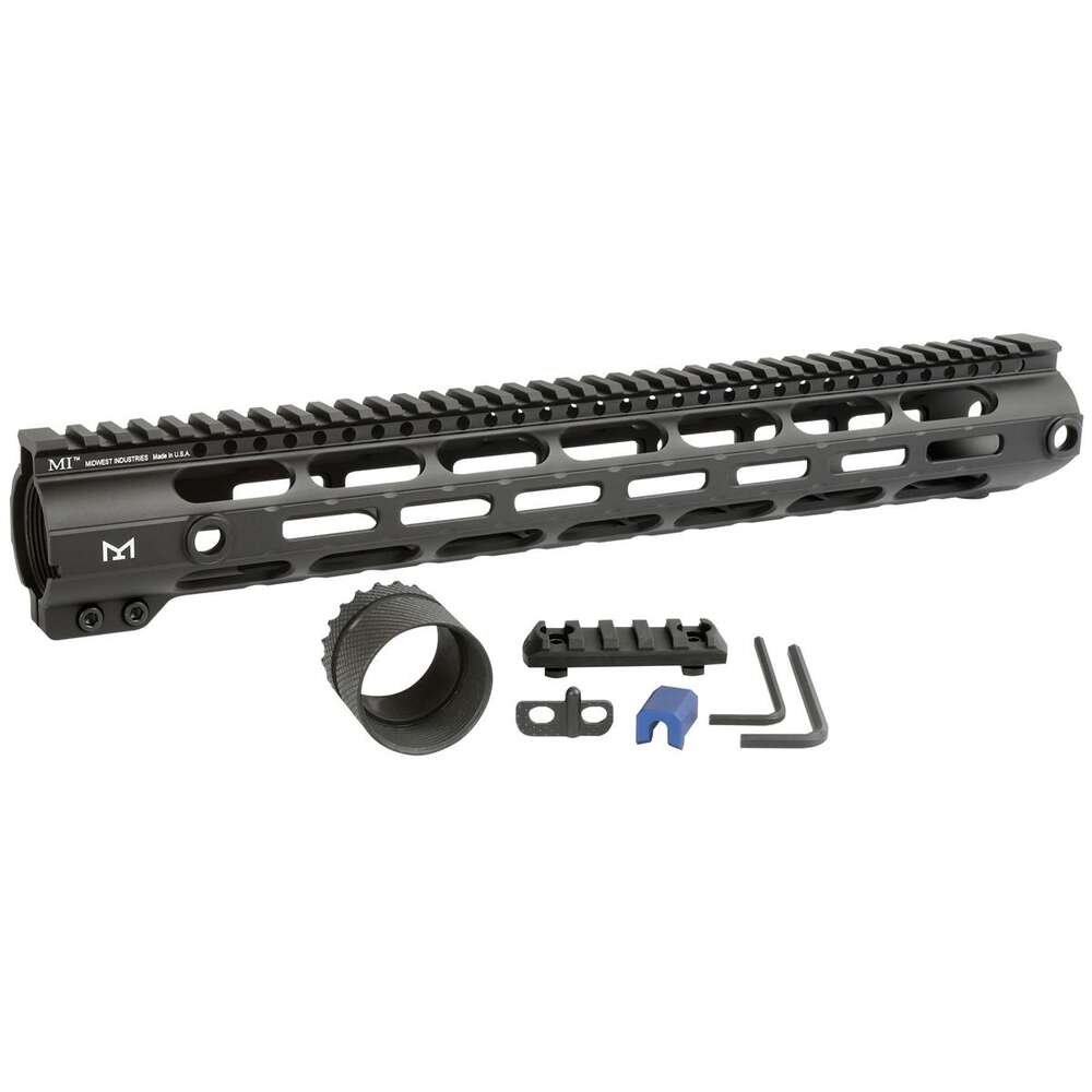 Parts Midwest Industries Ready Series Midwest Industries 308 Combat Rail 15 inch DPMS Low M-LOK Handguard • Model: Ready Series